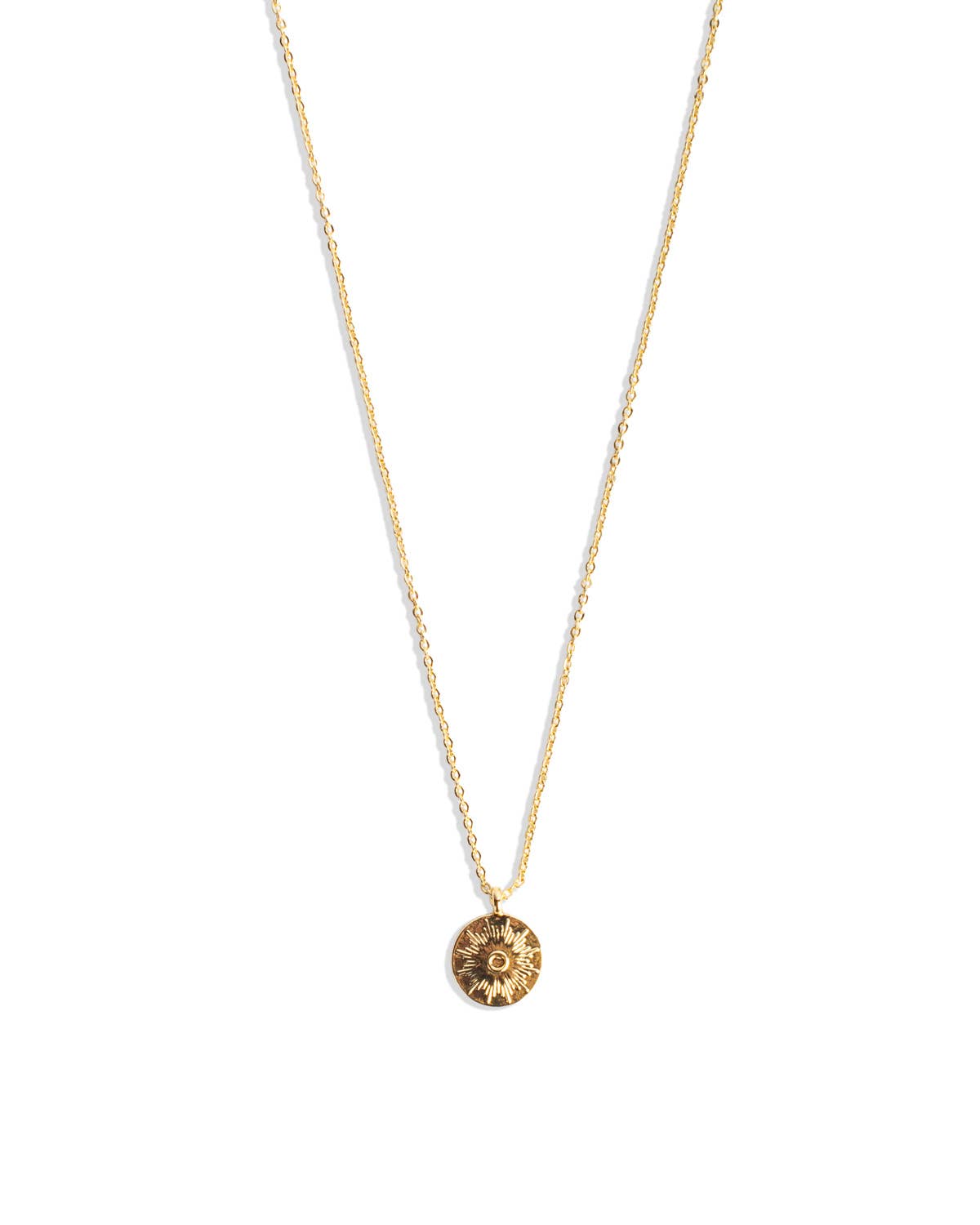 Be The Light Necklace   Gold   15"+3"