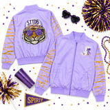 Tiger Striped Sequin Jacket 