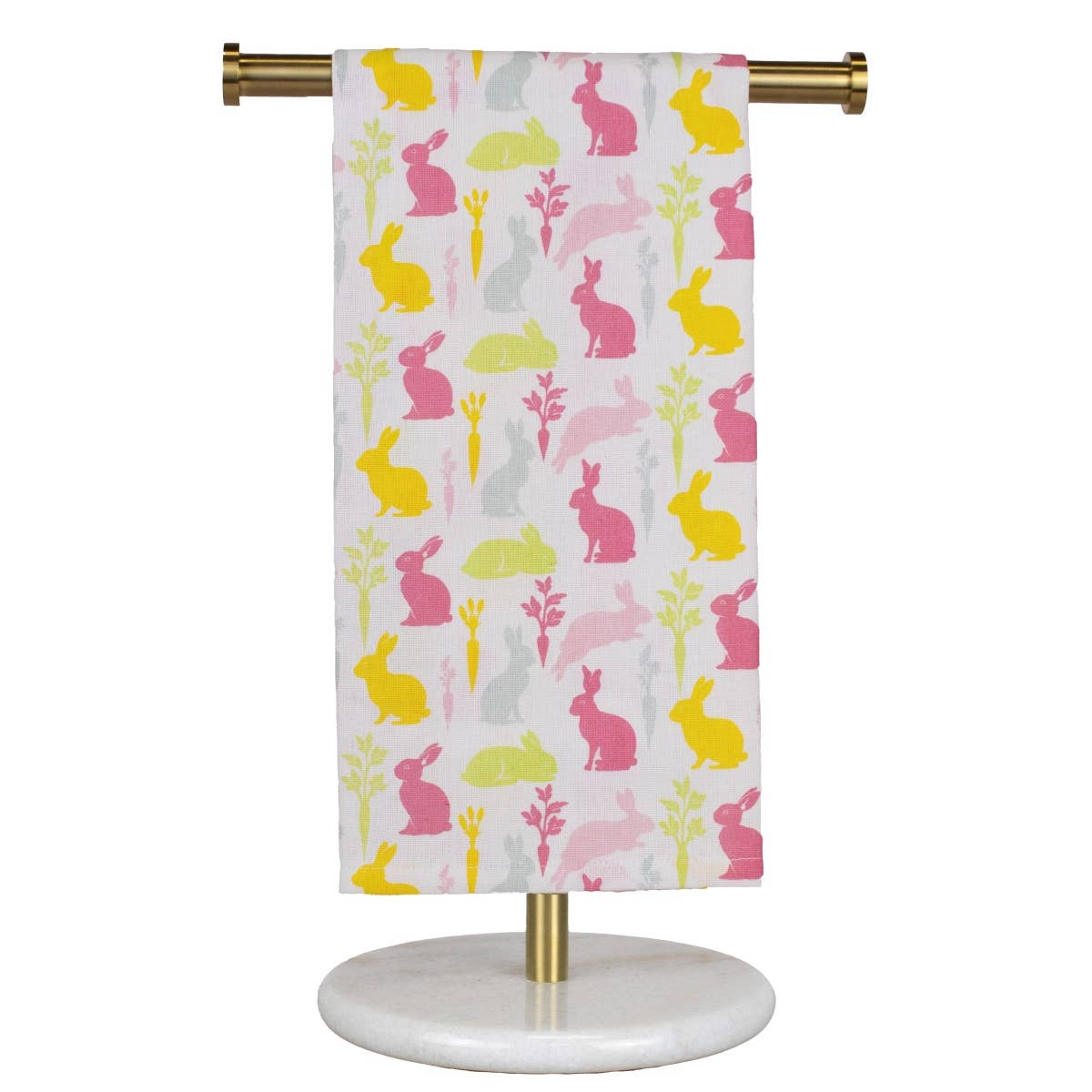Becker Bunny Hand Towel   White/Multi   20x28