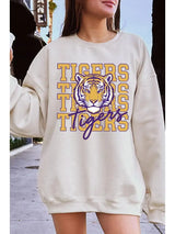 Tigers Spirit Graphic Sweatshirt