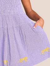 LSU Good Sport Seersucker Dress