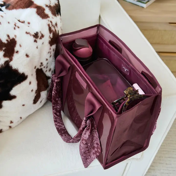 Tote Organizer - Mulberry