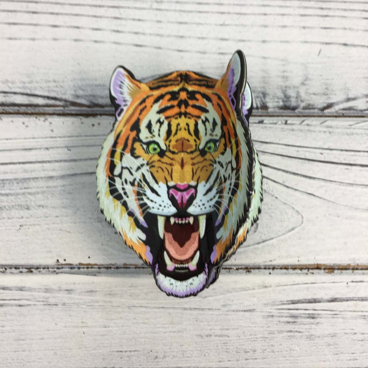 Tiger head claw clip