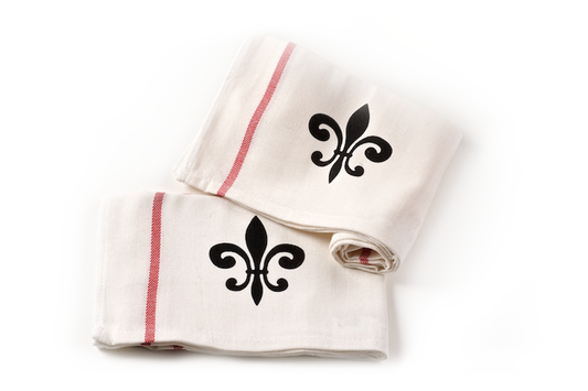Fleur de Lis Kitchen Towels