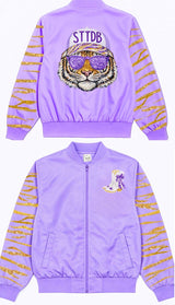 Tiger Striped Sequin Jacket 