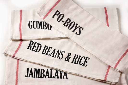 NOLA Dishes Kitchen Towels